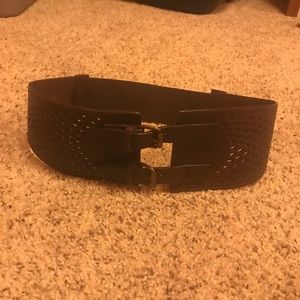 Brown waist belt